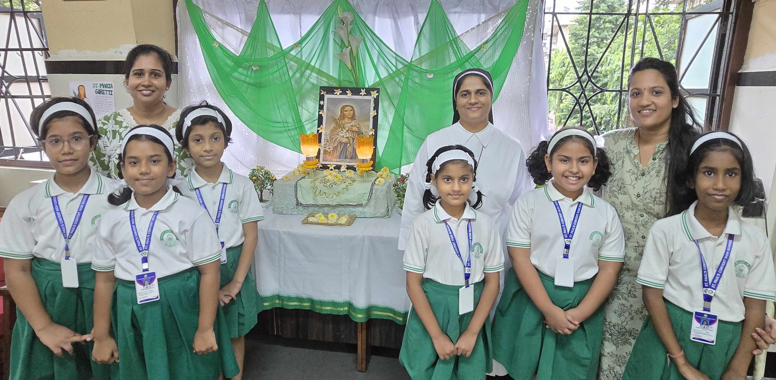 Feast of St. Maria Goretti - Green House