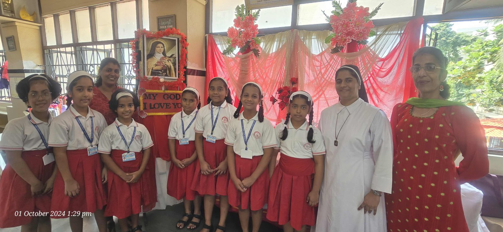 Feast of St. Therese of Lisieux - Red House