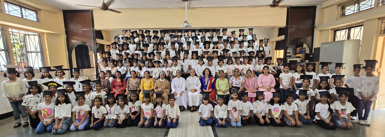 Farewell to the students of Std. IV