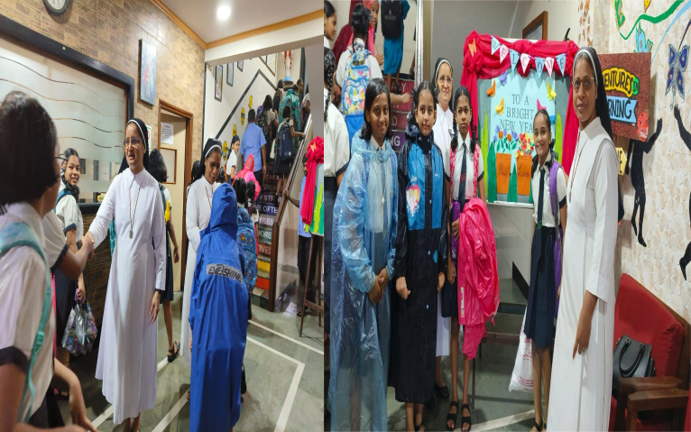 School Re- opening Day